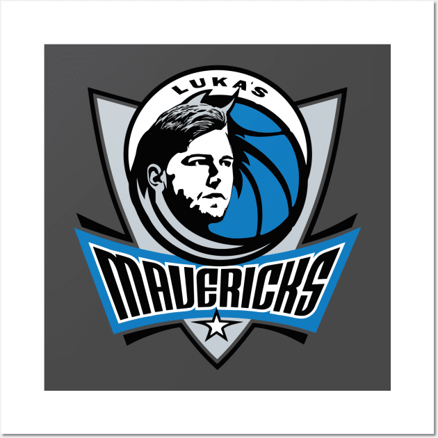 Luka's Mavericks Wall Art by slawisa